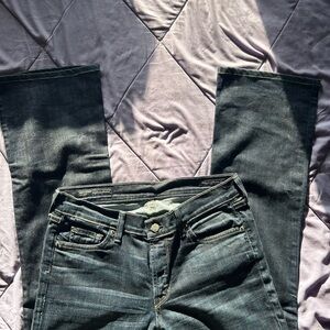 Citizens Of Humanity Women's Boot Cut Jeans - Dark Blue